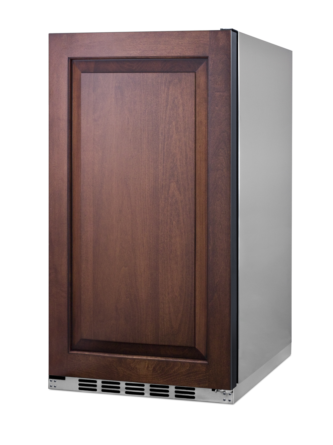 Commercially approved, ENERGY STAR certified all-refrigerator for built-in or freestanding use with a shallow 18